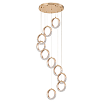 Люстра светодиодная Golden Shackle варинант исполнения - 4 | Loft Concept в Санкт-петербурге