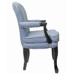 Кресло Aubrey Classical Armchair blue flax варинант исполнения - 1 | Loft Concept в Санкт-петербурге