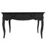 Консоль черного цвета из массива бука в стиле прованс Black Provence варинант исполнения - 2 | Loft Concept в Санкт-петербурге