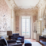 Обои ручная роспись Earlham Almost Mauve варинант исполнения - 2 | Loft Concept в Санкт-петербурге