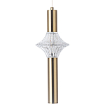 Подвесной светильник Toussaint Metal Tube Brass Hanging Lamp варинант исполнения - 1 | Loft Concept в Санкт-петербурге