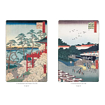 Подарочное издание Хиросигэ. Сто знаменитых видов Эдо варинант исполнения - 3 | Loft Concept в Санкт-петербурге