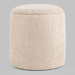 Пуфик Бежевое Букле Poof Alice Beige Boucle  варинант исполнения - 5 | Loft Concept в Санкт-петербурге