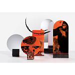 Дизайнерский держатель для фотографий Poltronova Ofelia Rosso Francia Photo Holder варинант исполнения - 6 | Loft Concept в Санкт-петербурге