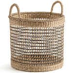 Круглая плетеная корзина Renee Wicker Basket варинант исполнения - 1 | Loft Concept в Санкт-петербурге