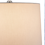 Настольная лампа керамическая с бело-синими мазками Painterly Strokes варинант исполнения - 2 | Loft Concept в Санкт-петербурге