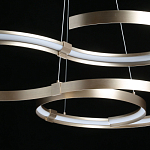 Люстра подвесная светодиодная в виде волнообразной ленты Ribbon Vortex варинант исполнения - 22 | Loft Concept в Санкт-петербурге