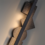 Бра вертикальное с черными кругами и квадратами Gravyura варинант исполнения - 2 | Loft Concept в Санкт-петербурге