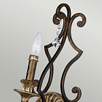 Бра в форме свечи и подвесками в классическом стиле Quoizel варинант исполнения - 2 | Loft Concept в Санкт-петербурге