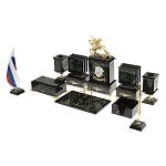 Настольный письменный набор из нефрита в подарочной коробке Victorious варинант исполнения - 2 | Loft Concept в Санкт-петербурге