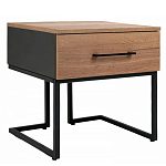 Тумба прикроватная с ящиком в стиле лофт Urban Style Space варинант исполнения - 1 | Loft Concept в Санкт-петербурге