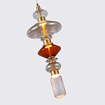 Подвесной светильник с плафонами разной формы Geometry Glass варинант исполнения - 2 | Loft Concept в Санкт-петербурге