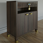 Комод Elsa Dreams Walnut Двухстворчатый  варинант исполнения - 3 | Loft Concept в Санкт-петербурге