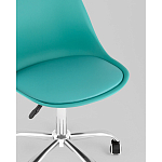 Офисный стул на металлическом основании EGGERY Blue пластик варинант исполнения - 2 | Loft Concept в Санкт-петербурге