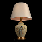 Настольная лампа бежевая с изображением птиц Slip Away варинант исполнения - 4 | Loft Concept в Санкт-петербурге