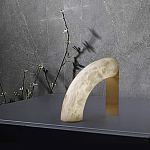 Прикроватная лампа из мрамора в форме дуги Rainbow Light варинант исполнения - 3 | Loft Concept в Санкт-петербурге