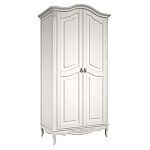 Шкаф белый из массива бука в стиле прованс White Provence варинант исполнения - 3 | Loft Concept в Санкт-петербурге