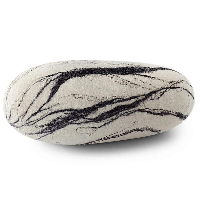 Пуф - Камень Nullah Черно-белый в Санкт-петербурге | Loft Concept 