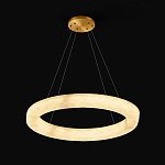 Люстра в виде кольца из натурального камня Minerals of Light варинант исполнения - 2 | Loft Concept в Санкт-петербурге