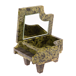 Шкатулка в виде рояля из натурального камня змеевик Stone Casket варинант исполнения - 2 | Loft Concept в Санкт-петербурге