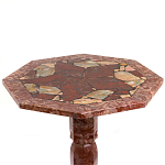 Кофейный стол из натуральных камней Лемезит и Яшма Natural Stone Tables варинант исполнения - 16 | Loft Concept в Санкт-петербурге