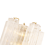 Бра с вертикальными стеклянными подвесками Hexagon Tube Light варинант исполнения - 4 | Loft Concept в Санкт-петербурге