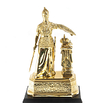 Часы настольные бронзовые из натурального камня Яшма Stone Clock варинант исполнения - 4 | Loft Concept в Санкт-петербурге