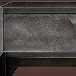 Консоль прямоугольная серая с 4-мя выдвижными ящиками Grany варинант исполнения - 4 | Loft Concept в Санкт-петербурге