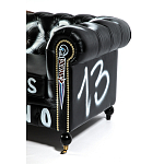 Диван Честерфильд граффити graffiti Orange Sofa натуральная кожа варинант исполнения - 10 | Loft Concept в Санкт-петербурге