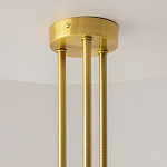 Люстра со стеклянными вставками Helios варинант исполнения - 5 | Loft Concept в Санкт-петербурге