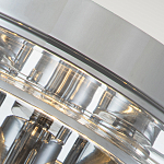 Потолочный светильник для ванных комнат с круглым стеклянным плафоном и тремя лампами Quoizel варинант исполнения - 8 | Loft Concept в Санкт-петербурге