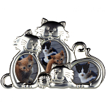 Фоторамка детская Childhood Corner Three cats варинант исполнения - 1 | Loft Concept в Санкт-петербурге