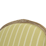 Кресло Ava Classical Armchair green striped flax варинант исполнения - 4 | Loft Concept в Санкт-петербурге