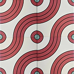 Дизайнерская плитка с узором Дорожки 2 варинант исполнения - 2 | Loft Concept в Санкт-петербурге