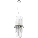 Подвесной светильник Deniel Crystal Hanging Lamp Chrome варинант исполнения - 2 | Loft Concept в Санкт-петербурге