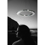 Люстра круглая с прозрачной хрустальной рамкой Maude Crystal Light варинант исполнения - 14 | Loft Concept в Санкт-петербурге