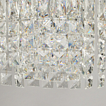 Потолочный светильник круглый с прозрачными подвесками Lunet варинант исполнения - 11 | Loft Concept в Санкт-петербурге