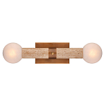 Бра цилиндрической формы с 2-мя плафонами белого цвета Marble Glow варинант исполнения - 3 | Loft Concept в Санкт-петербурге