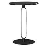 Кофейный столик черный круглый Graceful Base варинант исполнения - 3 | Loft Concept в Санкт-петербурге