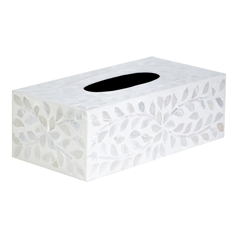 Салфетница Esmee Bone Inlay Белый Салфетница Esmee Bone Inlay Белый в Санкт-петербурге | Loft Concept