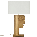 Настольная лампа с прямоугольным белым абажуром Skillful Face варинант исполнения - 5 | Loft Concept в Санкт-петербурге