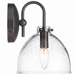 Бра с куполообразным прозрачным плафоном Glass Dome with Seeds варинант исполнения - 3 | Loft Concept в Санкт-петербурге