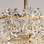 Люстра многоярусная с объемными прозрачными цветами Hanging Flowers варинант исполнения - 6 | Loft Concept в Санкт-петербурге