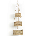 Подвесные плетеные корзины для цветов Musa Wicker Baskets варинант исполнения - 2 | Loft Concept в Санкт-петербурге