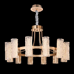 Люстра круглая с текстурными цилиндрическими плафонами Glimpse варинант исполнения - 6 | Loft Concept в Санкт-петербурге