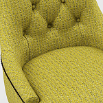 Мебельная ткань Шенилл горчичный цвет 142 см T4-62 варинант исполнения - 11 | Loft Concept в Санкт-петербурге