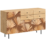 Буфет с принтом на дверцах Elise Cupboard варинант исполнения - 5 | Loft Concept в Санкт-петербурге