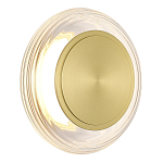 Бра круглое золото/прозрачный Plumpness LED 7 варинант исполнения - 1 | Loft Concept в Санкт-петербурге