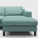 Мебельная ткань Шенилл бирюзовый цвет 142 см T4-61 варинант исполнения - 6 | Loft Concept в Санкт-петербурге