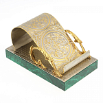 Подставка для телефона из натурального камня малахит Natural Stone Stand варинант исполнения - 1 | Loft Concept в Санкт-петербурге